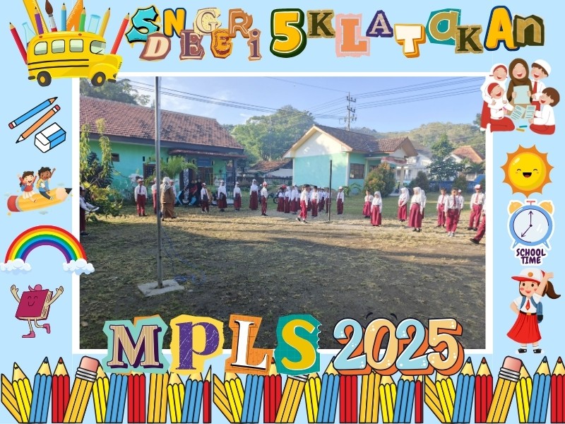 Masa Pengenalan Lingkungan Sekolah (MPLS) SDN 5 Klatakan Tahun Ajaran 2025/2026